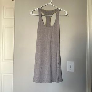 Lululemon Silver Long Tanktop